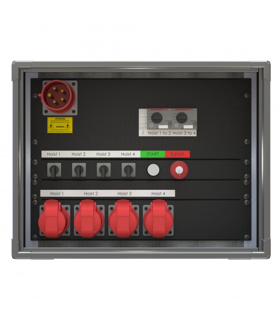 Hoist controller - 4 channels - Local control