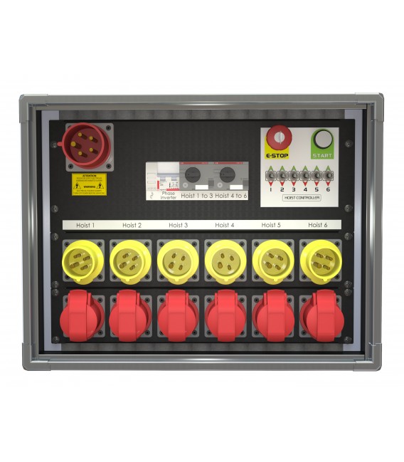 Hoist controller - 6 channels - Local control