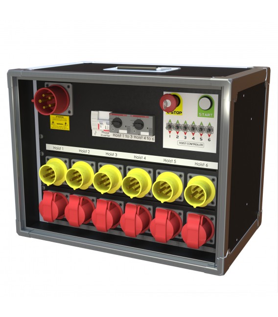 Hoist controller - 6 channels - Local control