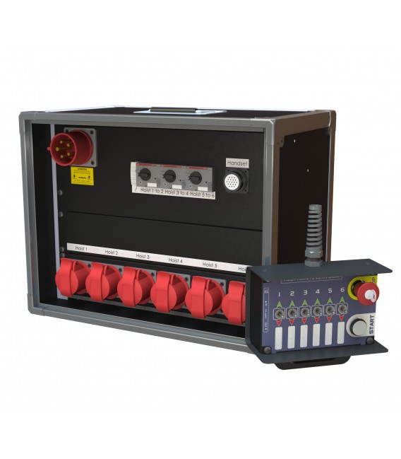 Hoist controller - 6 channels - Remote control