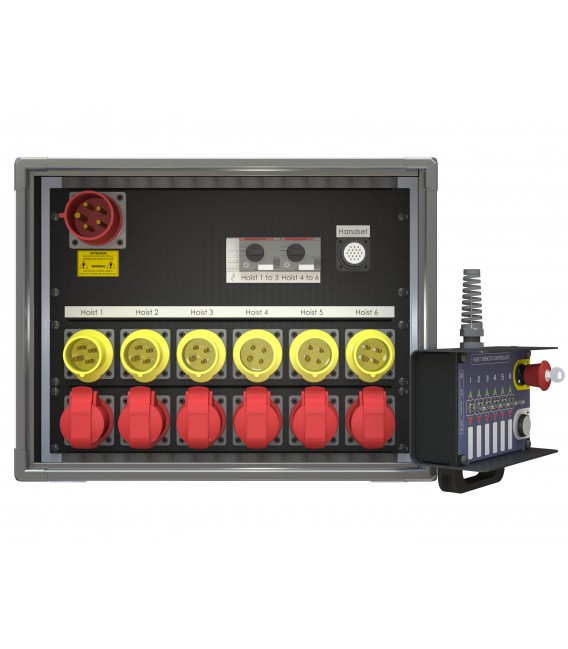 Hoist controller - 6 channels - Remote control