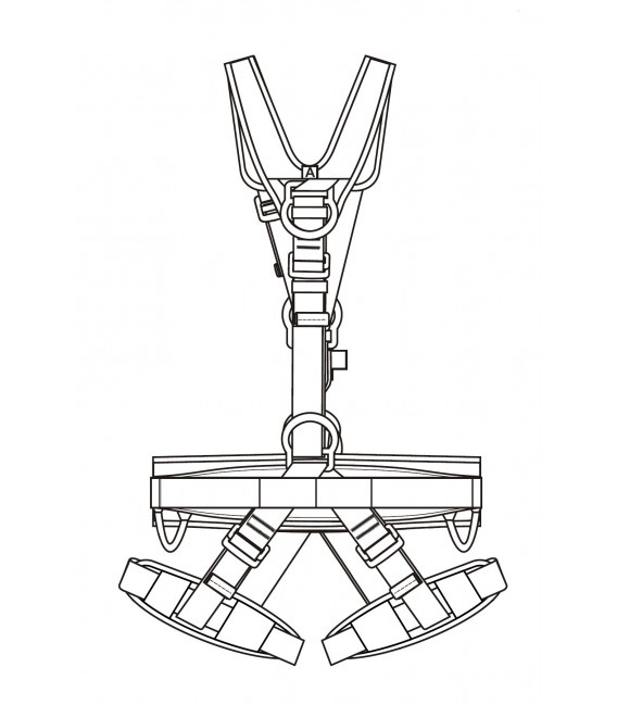 Harness - Rear view