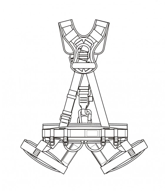 Harnais de travail P-71E