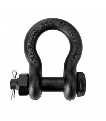 Bow Shackle with safety pin
