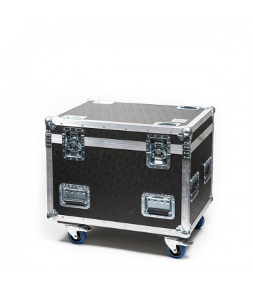 Flight Case pour 4 x P5/Q7 avec emplacement volets inclus