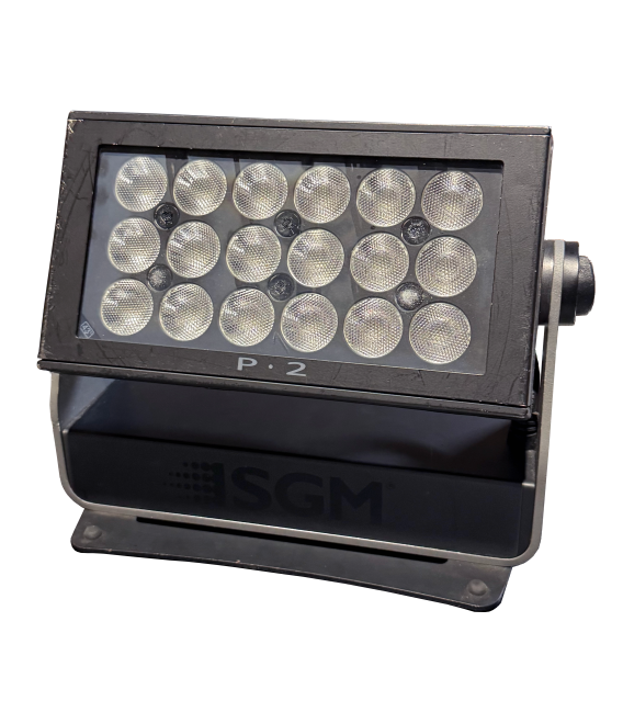 SGM - P-2 - Projecteur Wash LEDs RGBW - IP65 et ultra-compact