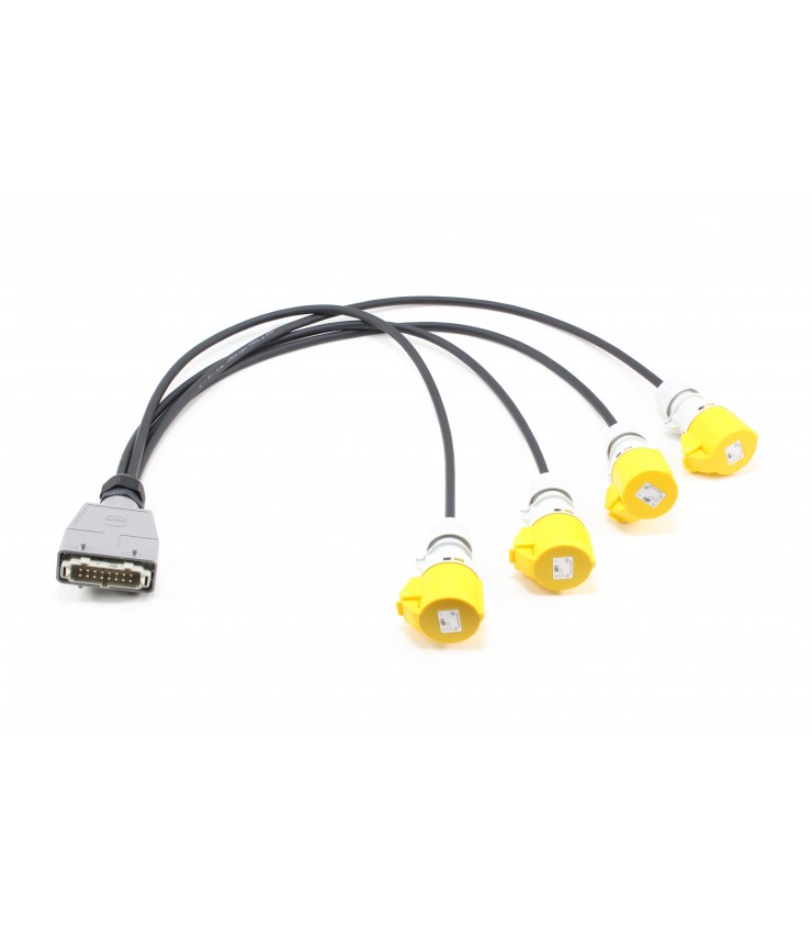Rallonge pour colliers acier nickele a embase taraudee et male 7/150 - 15mm - x100