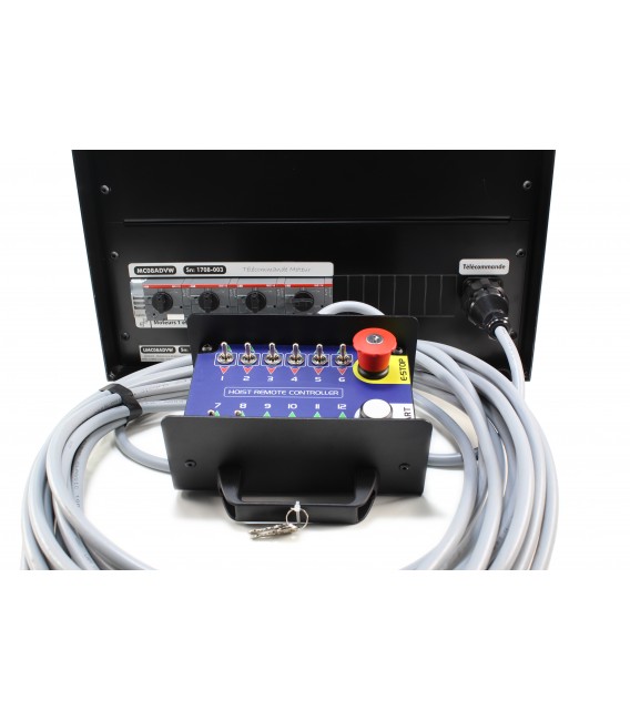 Hoist controller - 8 channels - Remote control