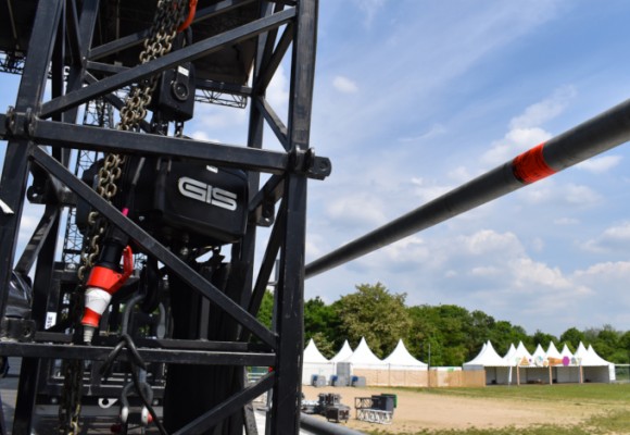 GIS hoists and BroadWeigh load cells go green at the We Love Green festival in Paris !